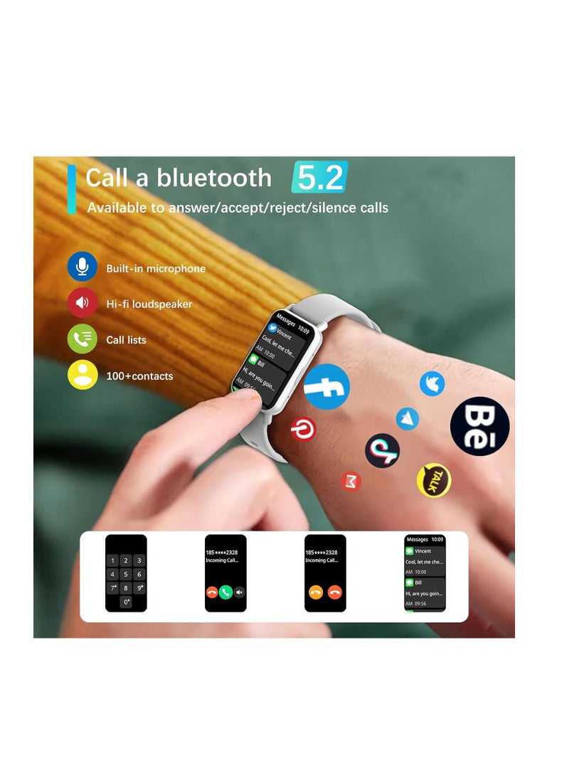 PEJE Smartwatch,Smart Watch for Men(Answer/Make Calls)1.45” HD Display,120+ Sport Modes,IP68 Waterproof Fitness Watch, with SpO2/Heart Rate/Sleep Monitor... - Image 2