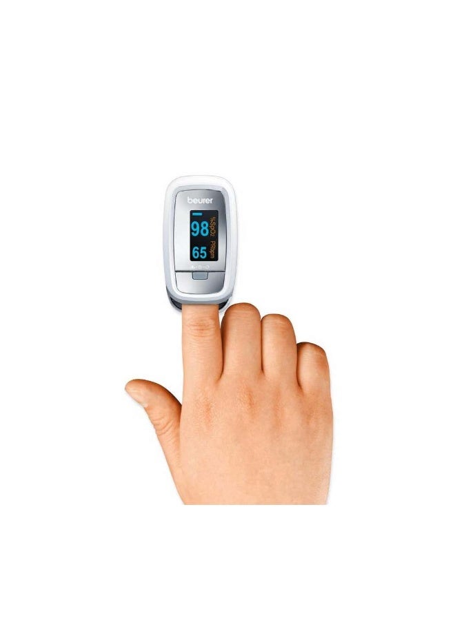 Beurer PO 30 Pulse Oximeter Accurate Blood Oxygen Level & Heart Rate Monitor for Home Use - Image 3