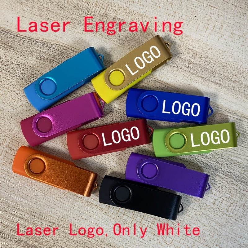 Usb Flash Drive 256MB Black Custom Logo Laser Engraving Usb 2.0 Pen Drive - Image 2