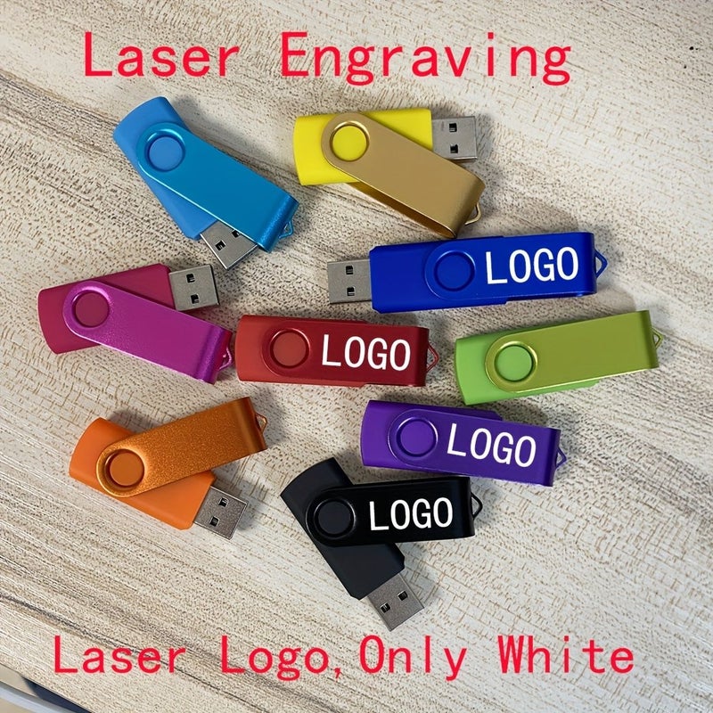 Usb Flash Drive 256MB Black Custom Logo Laser Engraving Usb 2.0 Pen Drive - Image 4