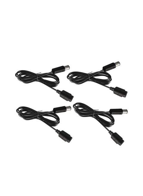 6Ft NGC Controller Extension Cable Cord for Nintendo Wii/ Gamecube Controller 4 Pack