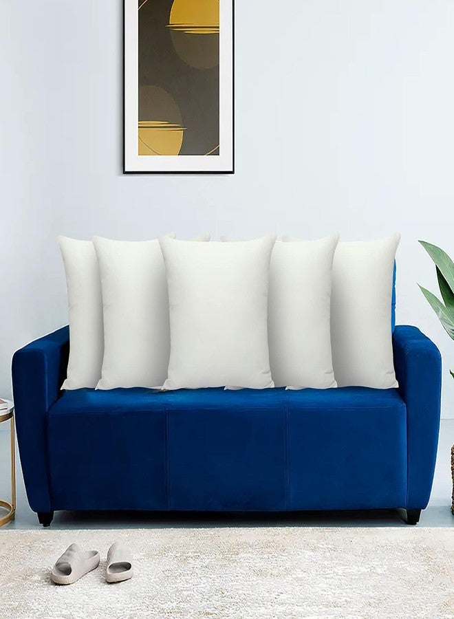 ROYAL TREND | Hotel Quality Premium Fibre Sofa Cushions Set of 5 | Cushion 16 inch x 16 inch | Sofa Pillow, Cushion, Cushions for Sofa, Cushion Pillow, Sofa Pillow, Cushions for Bed - Image 5