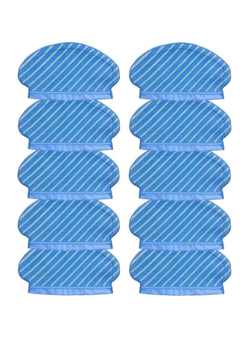 SYOSI 10Pcs Mop Cloth Pads Set For Ecovacs Deebot Ozmo 920 950  - Image 1