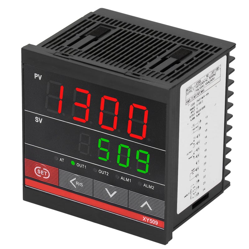Temperature Controller 96 x 96 x 78mm Dual Display Of Set And Process Temperature - Universal Input Support 10 Sensor Types PID Controller for Kiln Furnace Oven Incubator - Image 5