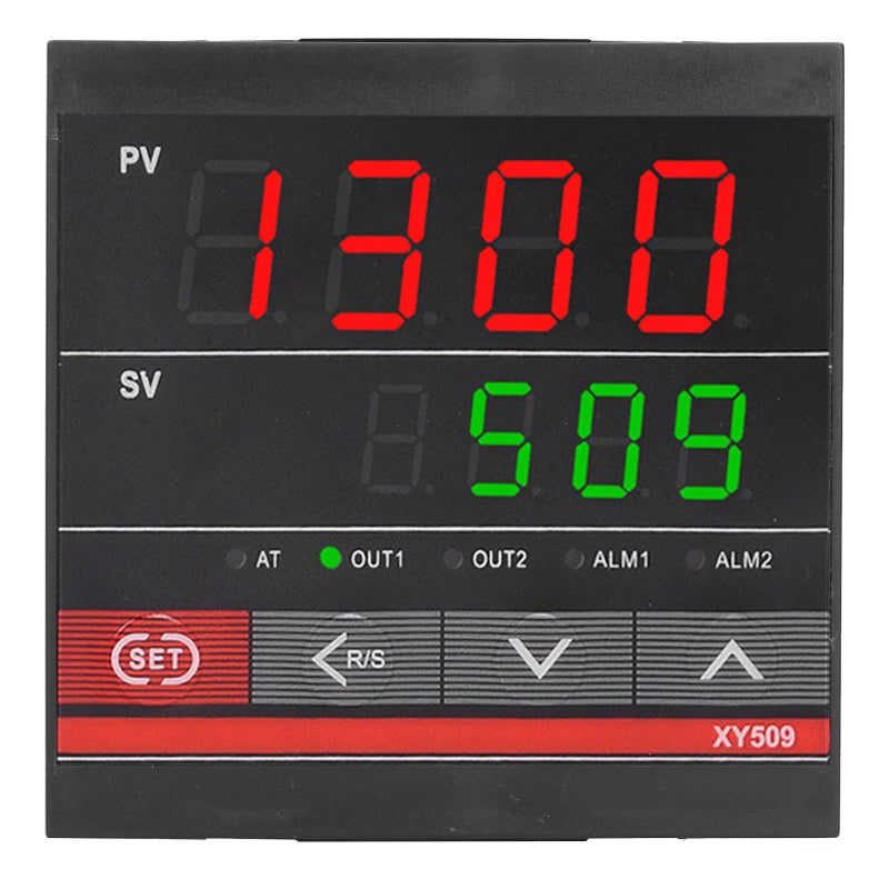 Temperature Controller 96 x 96 x 78mm Dual Display Of Set And Process Temperature - Universal Input Support 10 Sensor Types PID Controller for Kiln Furnace Oven Incubator - Image 3