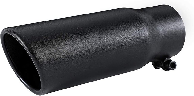 Tritrust Black Exhaust Tip - 2.5 Inch Inlet - Image 1
