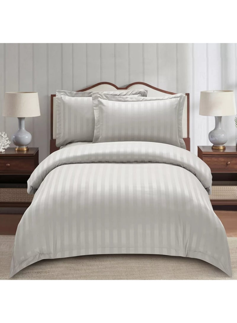 Full 4-piece hypoallergenic ultra-soft duvet cover set - 170 x 230 cm - Image 1