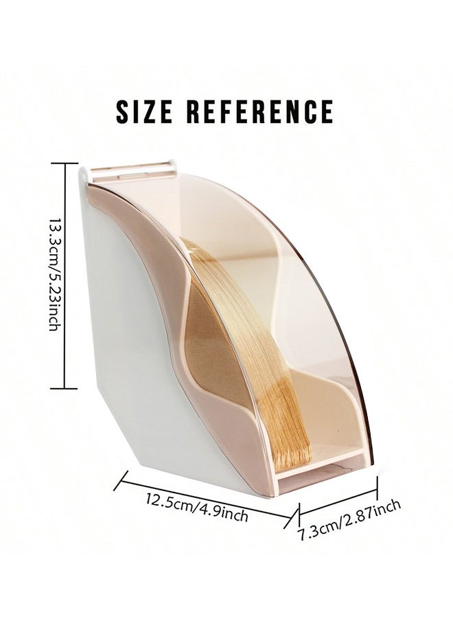 HaveDream - Coffee Filter Paper Box, Filter Paper Dustproof Storage Box - White - Image 1