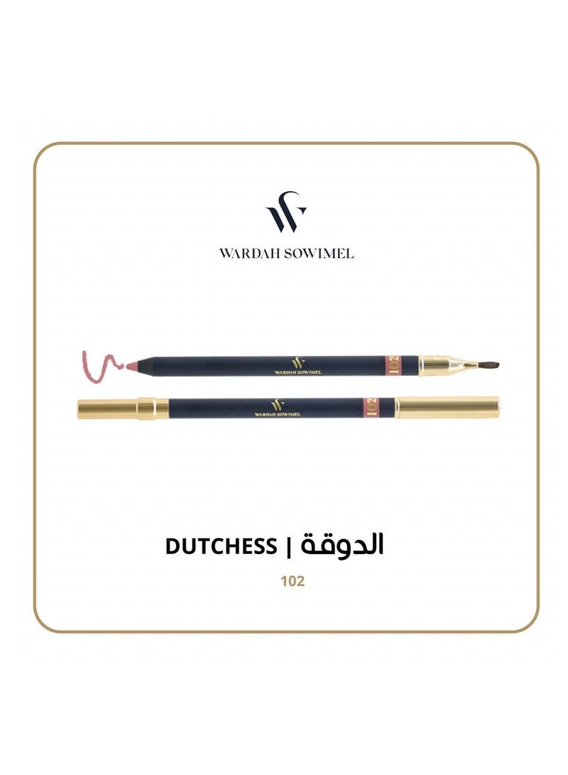 وردة صويمل قلم محدد شفاه من وردة صويمل - الدوقة - 102 - Image 3