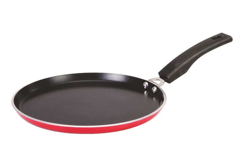Hindflame Dosa Tawa 280 mm Diameter 3 MM Thickness Tawa 28 cm Diameter (Aluminium, Non-Stick, Induction Bottom) 1 Year Warranty (ISI Certified & BIS Approved) - Image 1