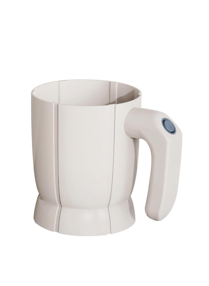 SOLARAE منخل دقيق كهربائي، منخل دقيق يعمل بالبطارية، سعة 4 أكواب أداة طهي يدوية للخبز، أداة مطبخ للسكر، مقبض مريح، سهل التنظيف - Image 1