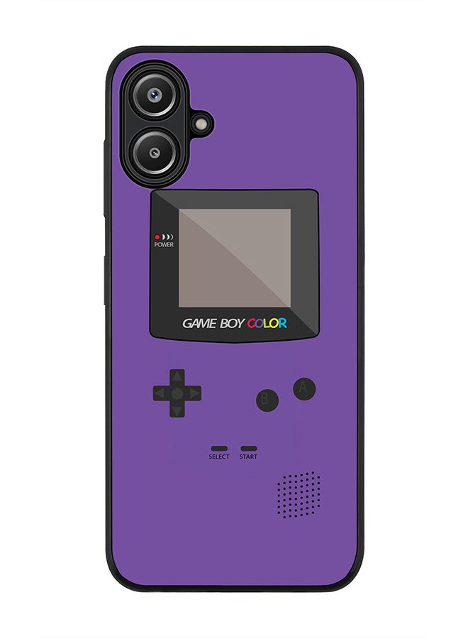 Stylizedd For Samsung Galaxy A06 Case,Slim fit Camera Protection, Shockproof Thin Phone cover - Gameboy Color - Purple - Image 1