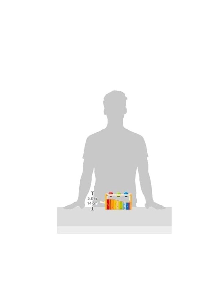 Raxoom Pound & Tap Bench with Slide-Out Xylophone – Award-Winning Wooden Musical Toy for Toddlers | Multifunctional Pounding Toy with Bright Colors & Sensory Development | Fine Motor Skills Play, 12M+ - Image 3