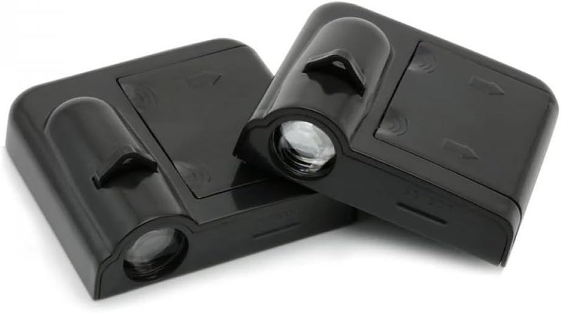 قطعتان من مصابيح شعار باب السيارة، جهاز عرض شعار LED ليزري، متوافق مع جميع سيارات مرسيدس، لاسلكي عالمي - Image 3