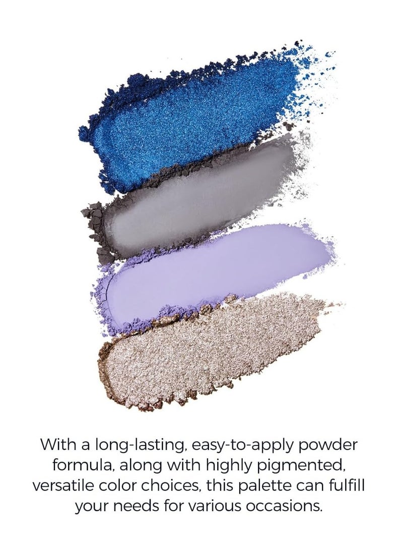 Flower Knows Flower Knows Little Ange1 9-Color Eyeshadow Palette 10.5g - Highly Pigmented, Versatile, and Long-Lasting Colors (02 Weeping Ange1 - Midnight Blue Moon Palette, 10.5g)  - Image 2
