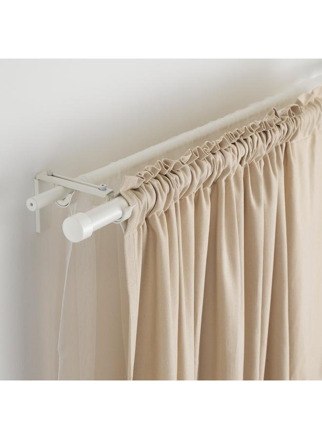 erorex Curtain Rod, White, 210-385 Cm - Image 2