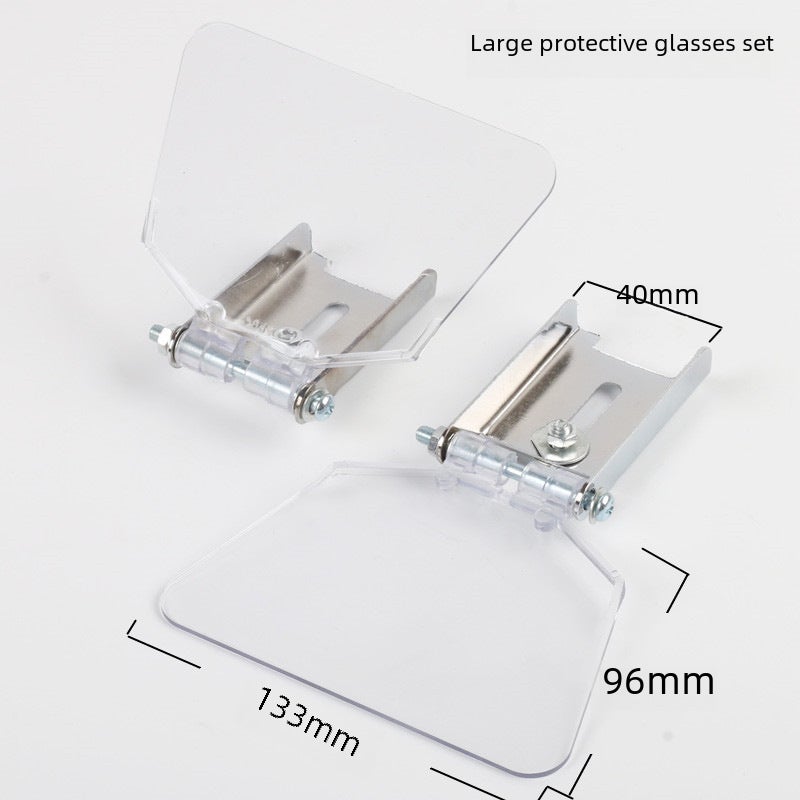 أكسسوارات مطحنة بحيرة الغرب - غطاء وقائي لحدادة الطحن - نظارات واقية - نظارات شفافة - تصدير عبر الحدود - مباشر من المصنع - مبيعات تنفجر (نظارات واقية) - Image 4