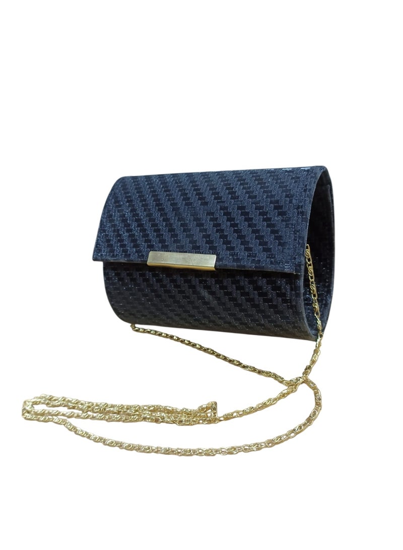 Small Shiny Evening Clutch Bag for Women – Elegant Luxury Party Handbag for Weddings & Special Occasions - Image 1