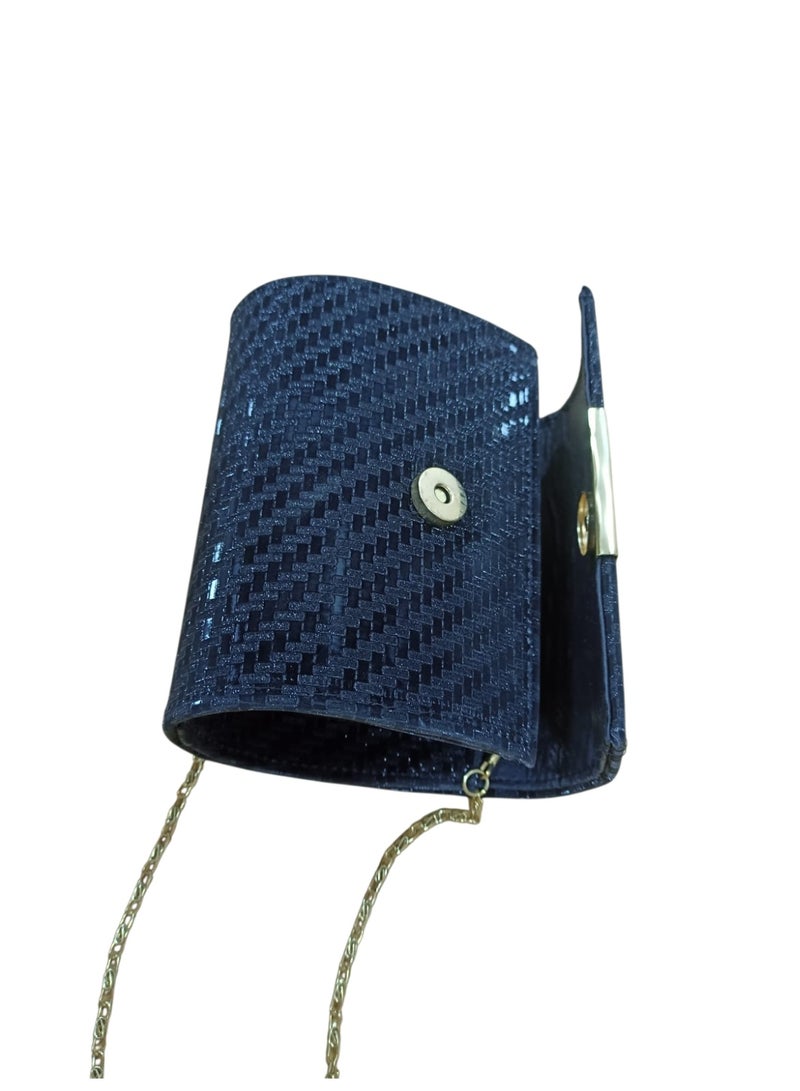 Small Shiny Evening Clutch Bag for Women – Elegant Luxury Party Handbag for Weddings & Special Occasions - Image 3