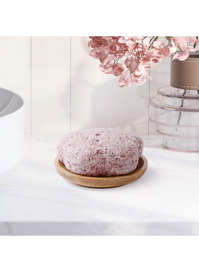 ورقية ألواح شامبو لنمو الشعر، لوح شامبو صلب للشعر الجاف والتالف، لوح شامبو مع حامل، ترطيب عميق، إعادة التوازن، خالٍ من الكبريتات، طبيعي، مستدام، نباتي، توازن درجة الحموضة، صفر نفايات - Image 3