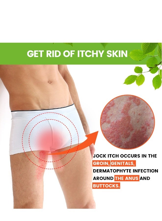 سوميفون كريم تيليا كروريس، لمنطقة العانة الخاصة. طبيعي وآمن وفعال وسريع لتخفيف الحكة، العدوى الفطرية، مضاد للحكة، تخفيف للبشرة الحساسة والمتهيجة 30 جرام - Image 2