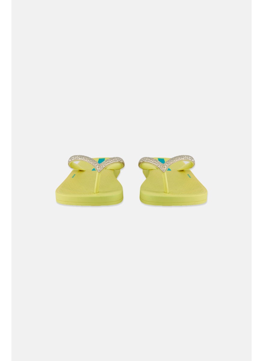 Ipanema Kids Girl MeshIII Slip On Slippers, Yellow  - Image 4