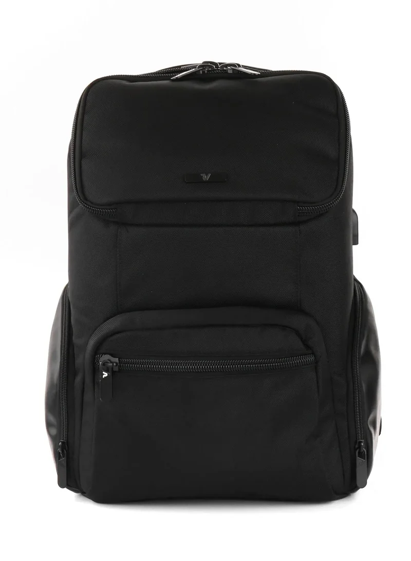 RONCATO Roncato fabric Backpack Laptop Travel Bag Size 15.6 Inch Black