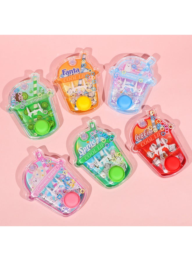 Stall Educational Toys Ring Water Machine 80 S Nostalgic Toys Childhood Memories Water Ring Game Machine-Specifications:Fruit Style (random Color)  - Image 4