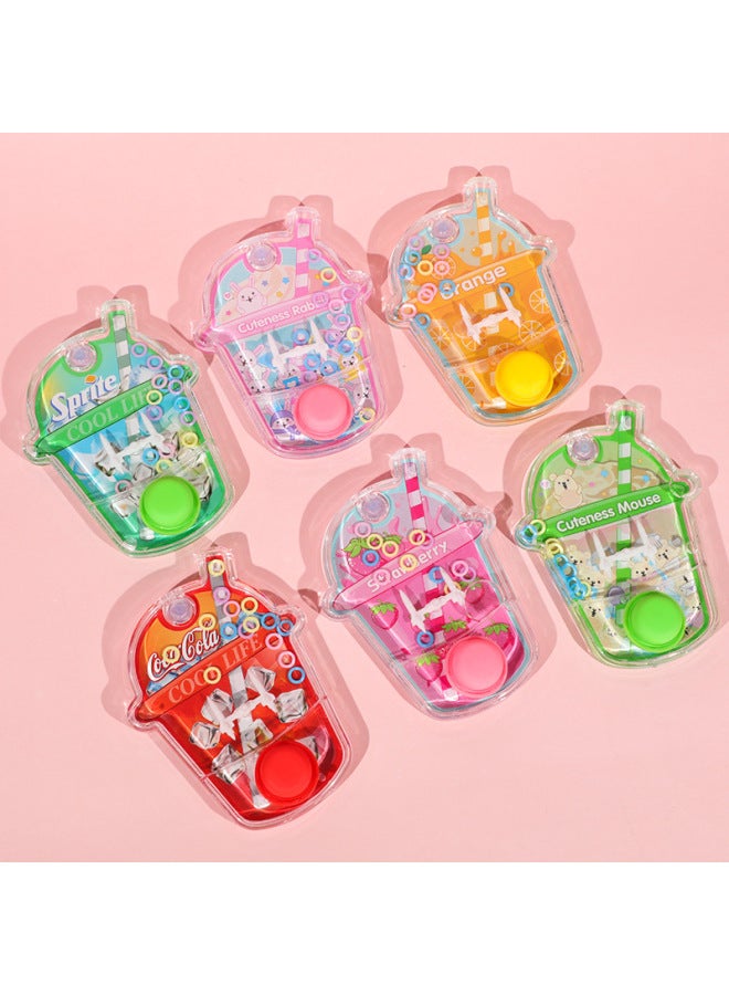 Stall Educational Toys Ring Water Machine 80 S Nostalgic Toys Childhood Memories Water Ring Game Machine-Specifications:Fruit Style (random Color)  - Image 3