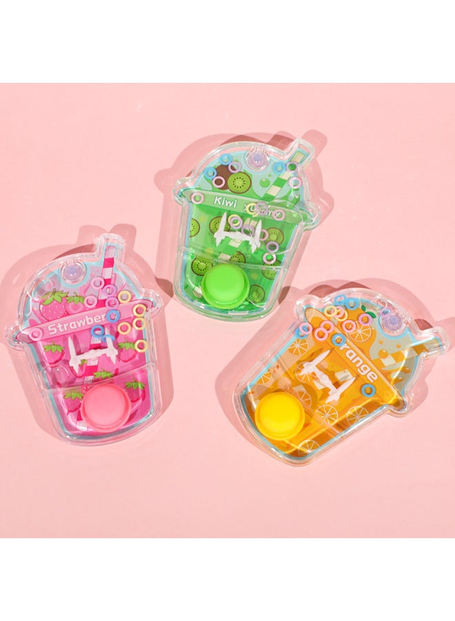 Stall Educational Toys Ring Water Machine 80 S Nostalgic Toys Childhood Memories Water Ring Game Machine-Specifications:Fruit Style (random Color)  - Image 1
