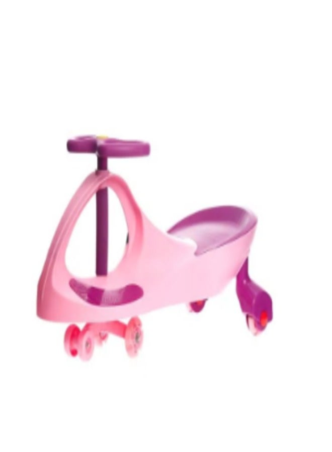 Girls' swing car inspired by "Top Gear" 