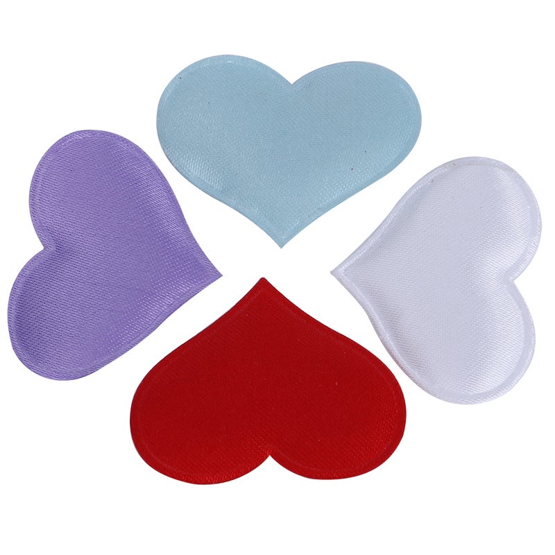 DIY Hand‑Made Heart‑Shaped Wedding Valentines Decoration Anniversary Party Supplies(3.2cm MultiColor 500Pcs Bag ) - Image 1
