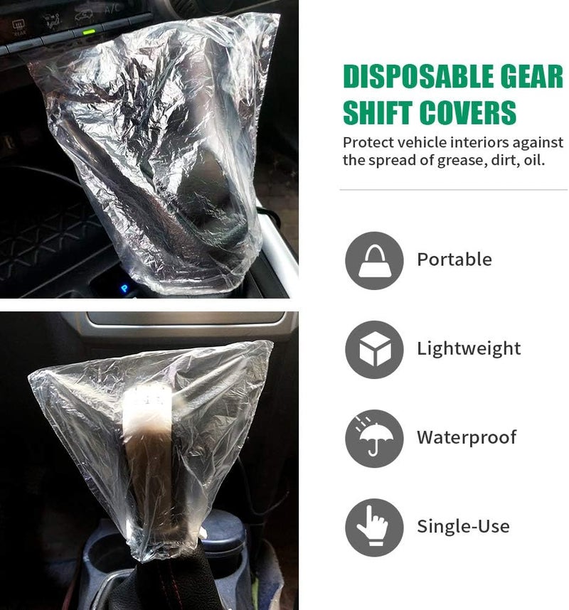 ICWEIMEI 500PCS Disposable Gear Shift Covers - Image 5