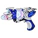 Playbees LightUp Noise Blaster Blue 115 Inches Super Spinning Space Sound Effects with Futuristic Power Galaxy Ranger FX for Party Favor Novelty Toy Party Bag Stuffer for Ages 5 - Image 2