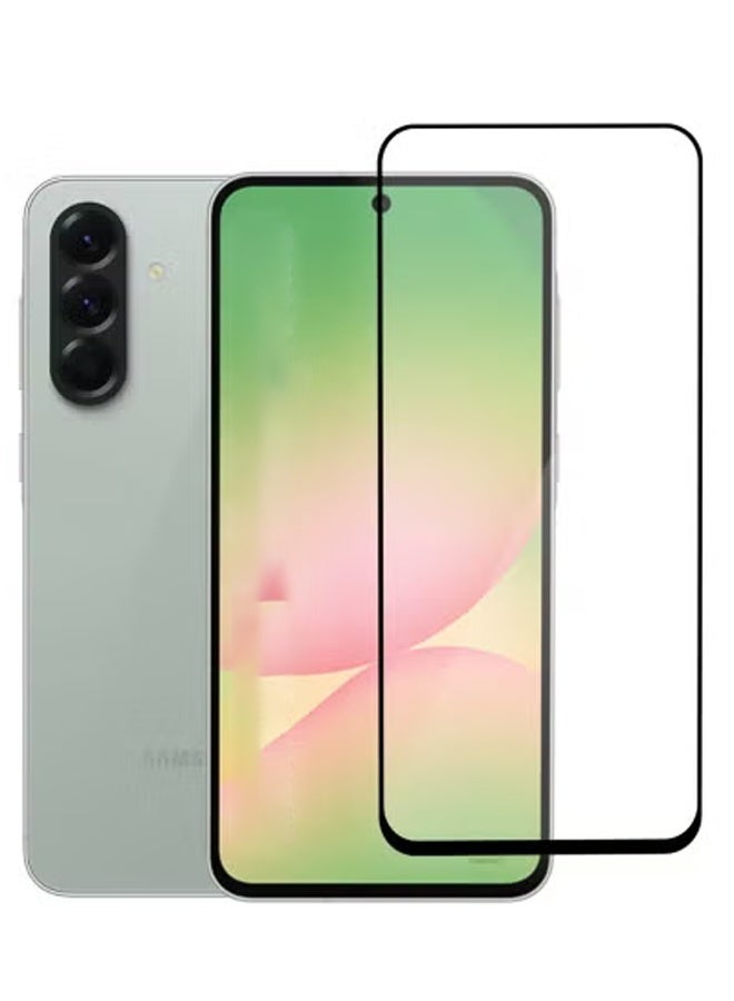 ELTRAZONE Galaxy A56 6.7-Inch Tempered Glass Screen Protector | Full Coverage Edge-to-Edge Fit, 9H Hardness, HD Clarity, Anti-Fingerprint, Scratch Resistant, Bubble-Free Installation – Premium Tempered Glass Film for Galaxy A56 Display Protection - Image 1