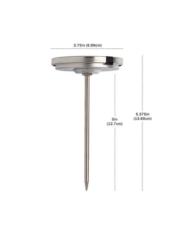 CDN Ovenproof Meat Thermometer - Glow | ProAccurate®, Temperature Guide on 2" Dial - Easy-to-Read in Low Light - Poultry, Roasting, Waterproof, NSF Certified - IRM200-GLOW - Image 2