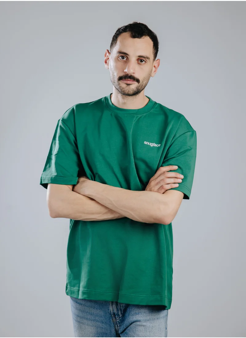 سناج فيس Snugface The Basic Oversized Tshirts, Green, SF15-4GRN-M