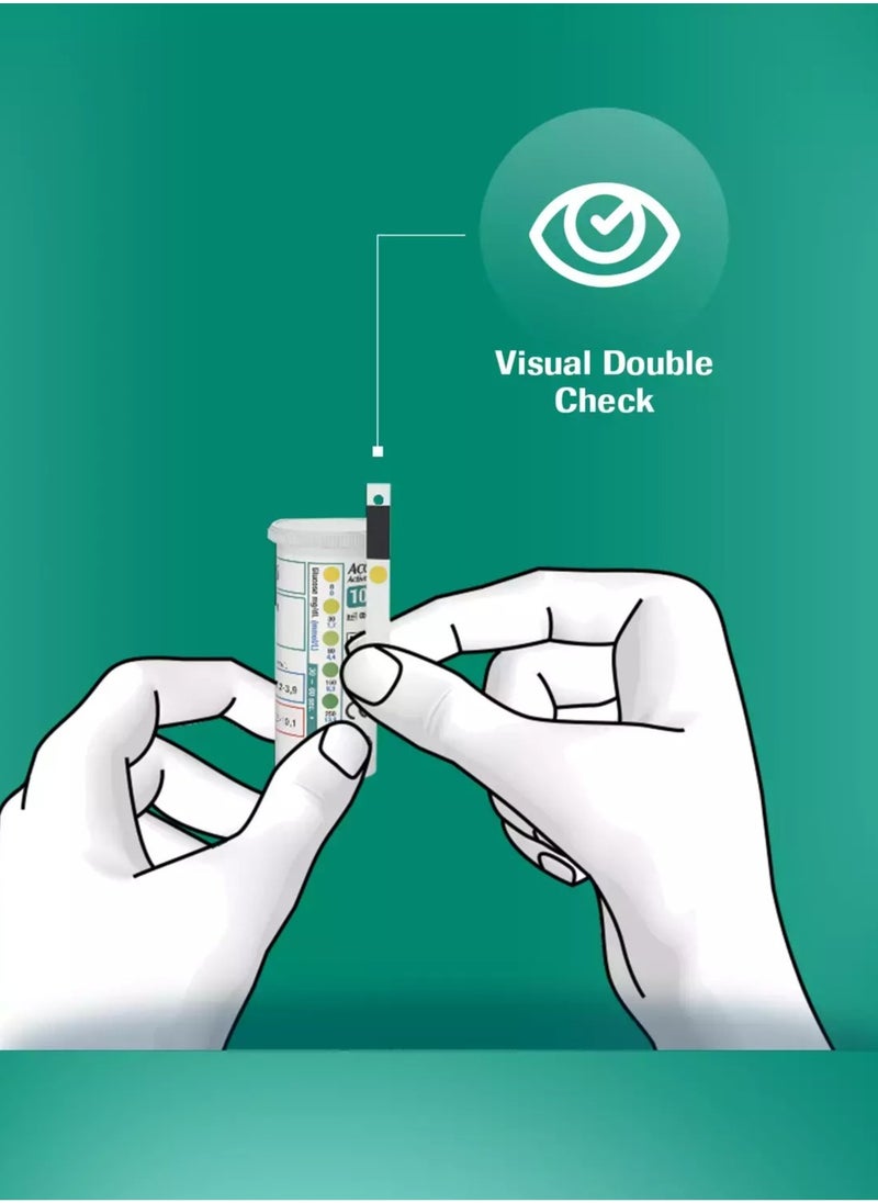 ACCU-CHECK ACTIVE - ACCU-CHEK Active Blood Glucose Monitoring System With 100 Test Strips - Image 1