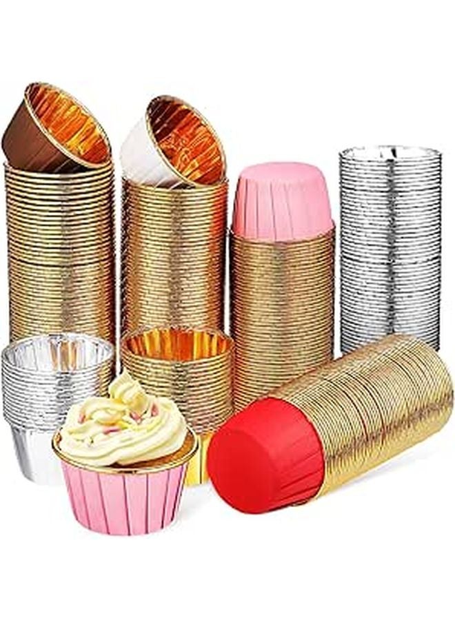 300 Pcs Heat Resistant Oil Proof Paper Baking Cups and Muffin Liners for Home Party Use - Image 1