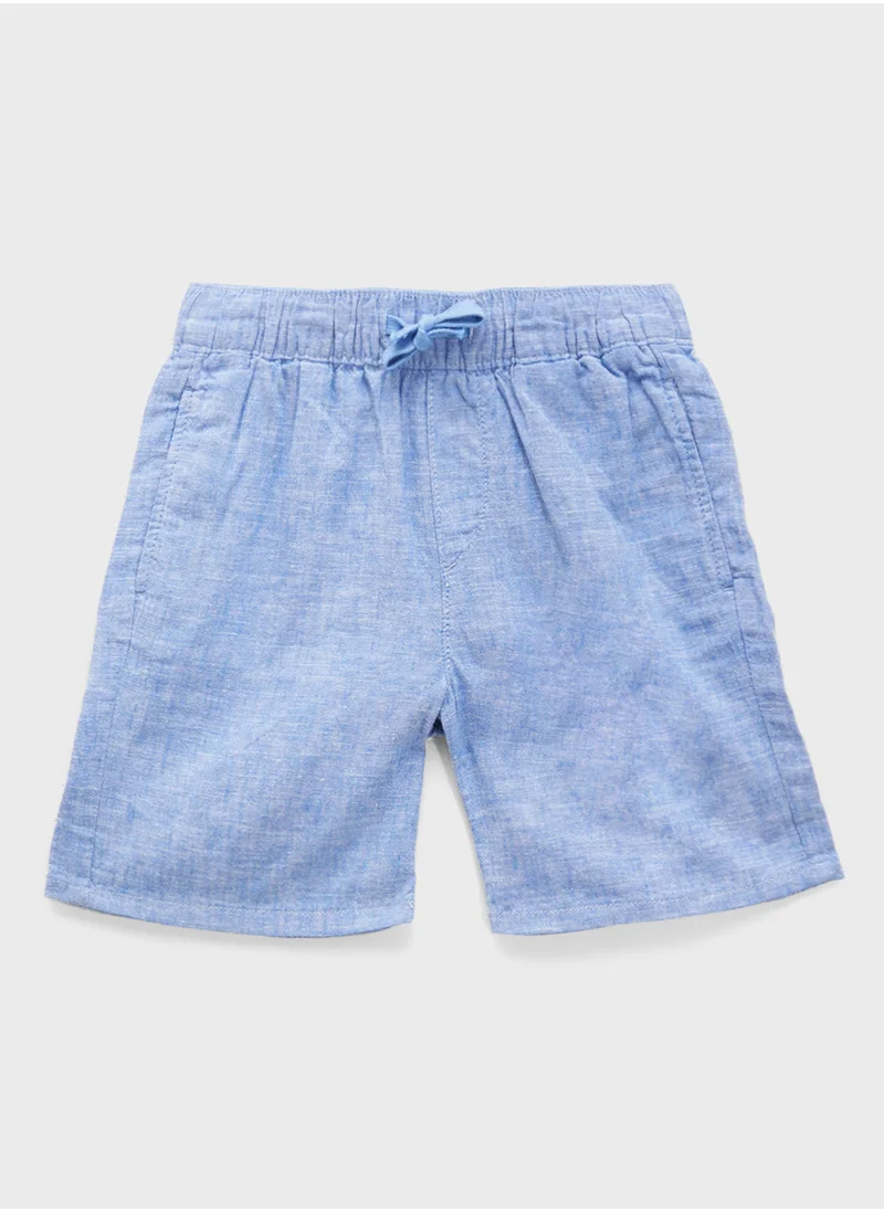 اتش اند ام Linen-Blend Shorts