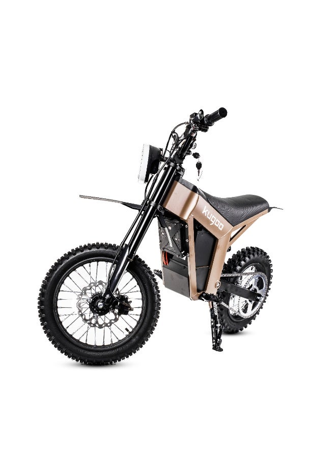 KUGOO Wish 01 EV Dirt Bike Scooter Off Road, Powerful 48V/21AH Battery, 3000W Motor, 3 mode speed (20-35-50) km/h, with Hydraulic Brakes, Maximum range is 40-50 km and charging time 7-8 h - Image 4