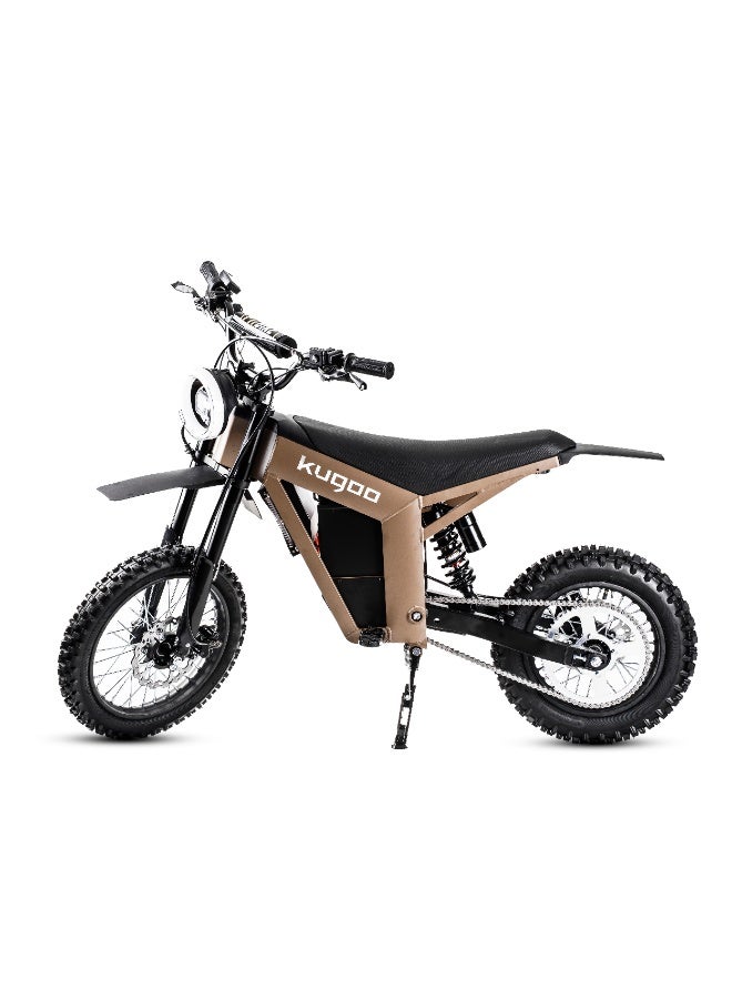 KUGOO Wish 01 EV Dirt Bike Scooter Off Road, Powerful 48V/21AH Battery, 3000W Motor, 3 mode speed (20-35-50) km/h, with Hydraulic Brakes, Maximum range is 40-50 km and charging time 7-8 h - Image 2