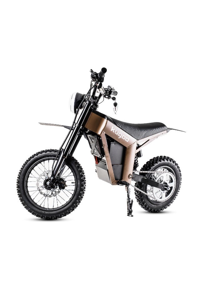 KUGOO Wish 01 EV Dirt Bike Scooter Off Road, Powerful 48V/21AH Battery, 3000W Motor, 3 mode speed (20-35-50) km/h, with Hydraulic Brakes, Maximum range is 40-50 km and charging time 7-8 h - Image 3