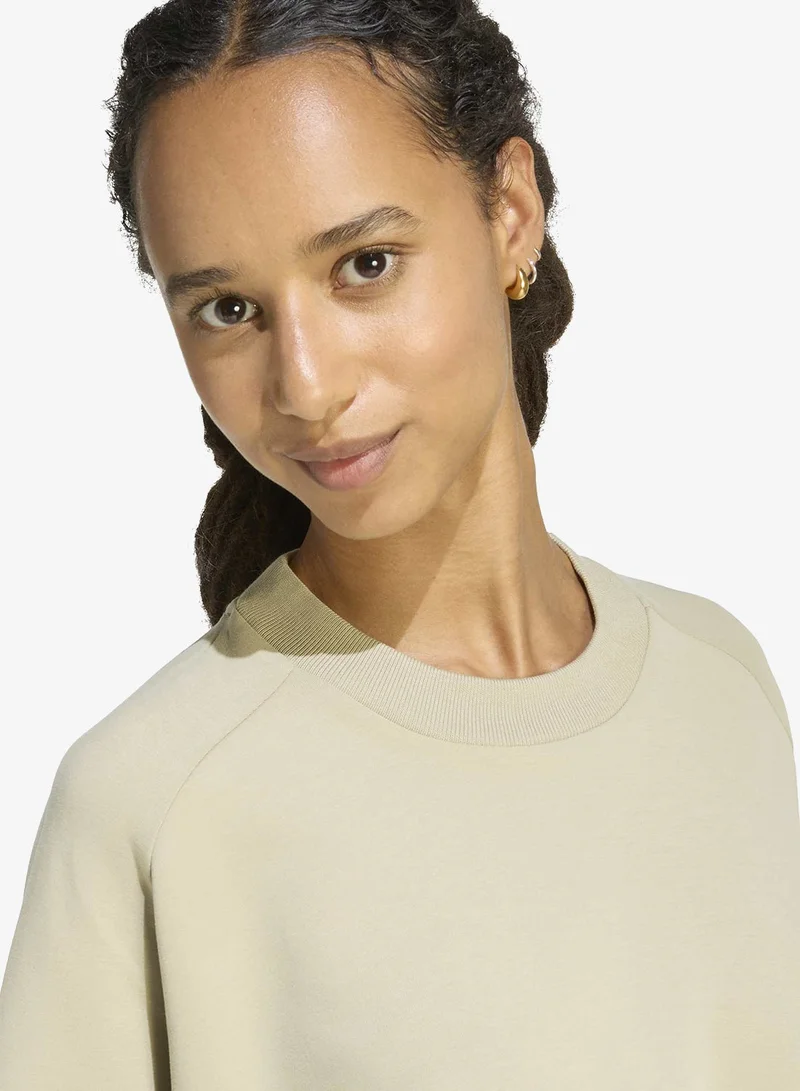 Adidas WOCA Soft Lux Loose Sweatshirt for Women | Best Price UAE