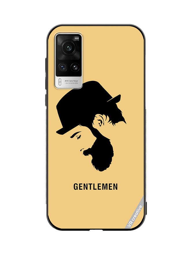 VR CREATIVE Protective Case Cover For Vivo X60 Pro Gentlemen Design Multicolour - Image 1