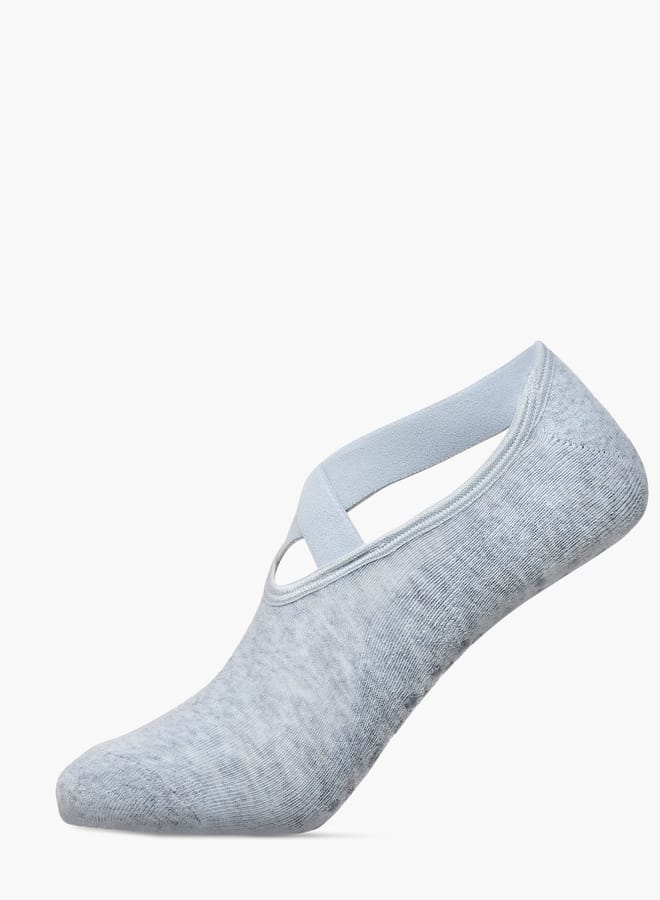 Dash Textured Half Terry Yoga Socks - Image 1