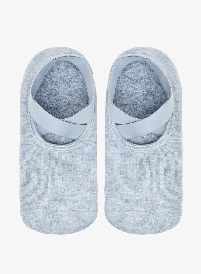 Dash Textured Half Terry Yoga Socks - Image 4