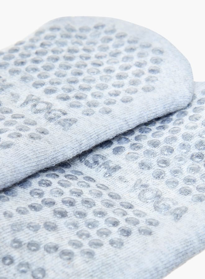 Dash Textured Half Terry Yoga Socks - Image 5