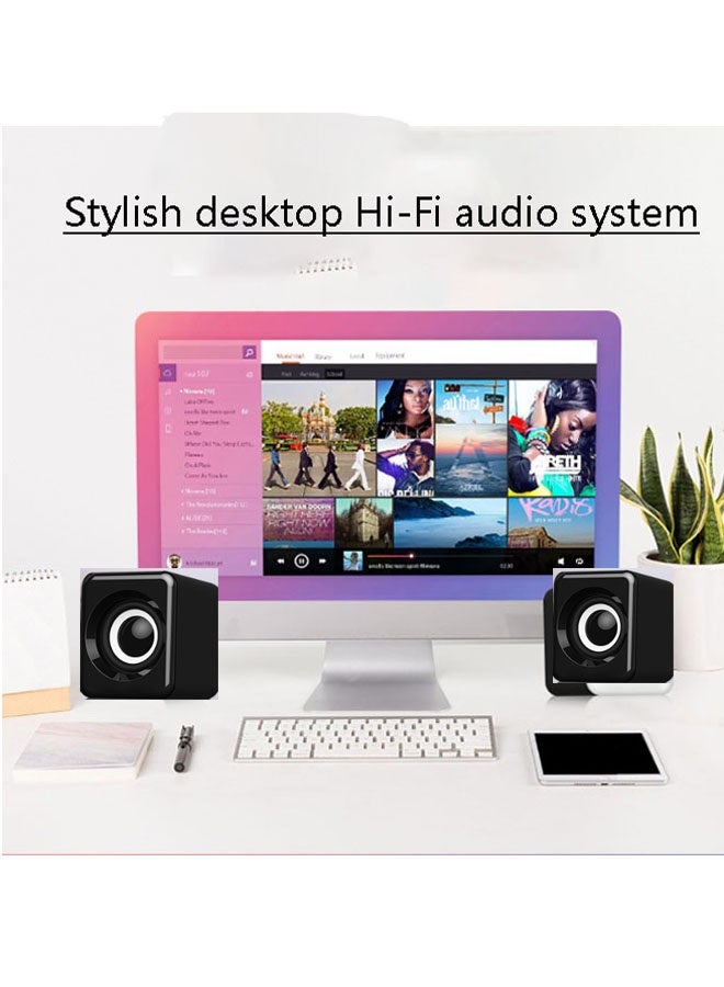 نيوترل مضخم صوت بلوتوث منزلي، نظام مكبرات صوت للكمبيوتر، يوفر صوتًا عالي الدقة وكامل النطاق مع خرج صوت قوي. يتميز بخيارين للاتصال: بلوتوث وسلكي. مثالي للألعاب وإعدادات السينما المنزلية والتجمعات المسائية والمزيد. (أسود) - Image 3