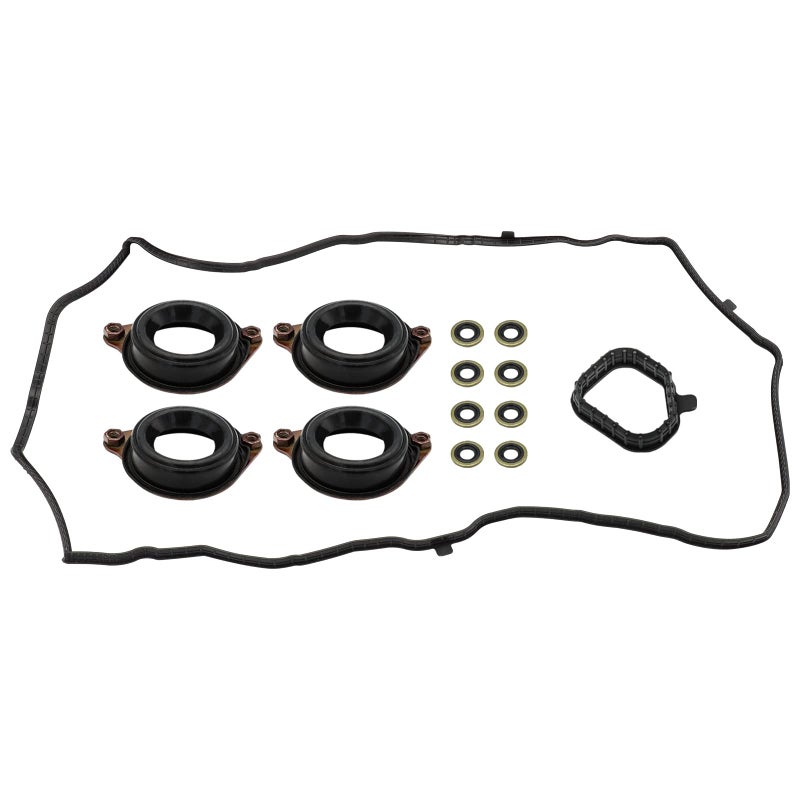 Replace 12030-5A2-A01 Engine Valve Cover Gasket Set Fits 2013-2017 Honda Accord 2DR EX EXL LX-S Models,2013-2014 Honda Accord 4DR EX EXL LX and Sport Models 2&4-Door 2.4L K24 P/N Head Cover Gasket Set